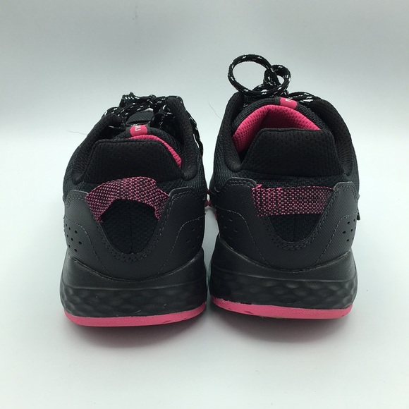 New Balance Black Pink Athletic Shoes Trail Running 8 Wide 410v8 - Picture 4 of 8